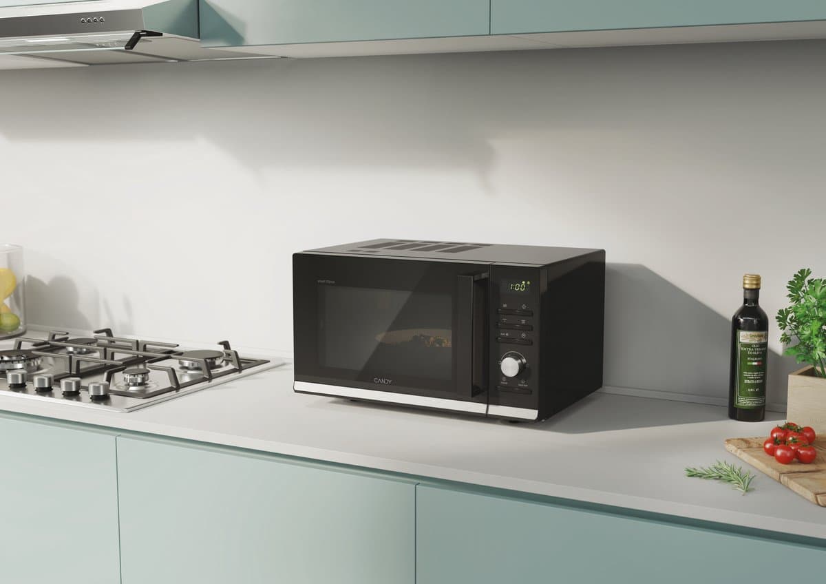 Candy Moderna CMGA23TNDB/ST Zwart Grill-magnetron Aanrecht 23 l 900 W thumbnail 5