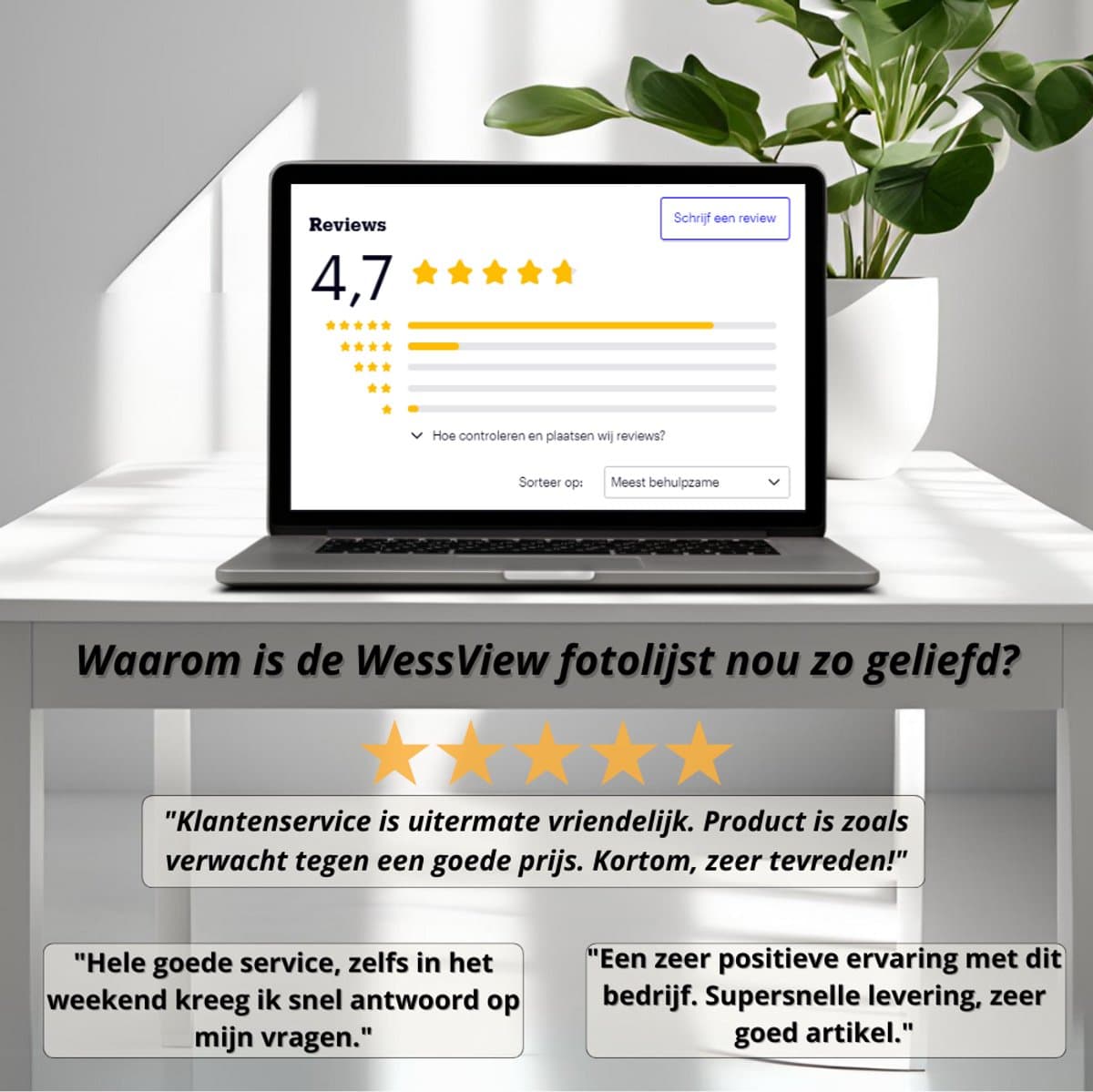 WessView Digitale Fotolijst 15.6 inch - WiFi & Frameo App - XL Ultra HD Fotokader - 32 GB Intern Geheugen - Touchscreen - Luxe Houten Frame thumbnail 8