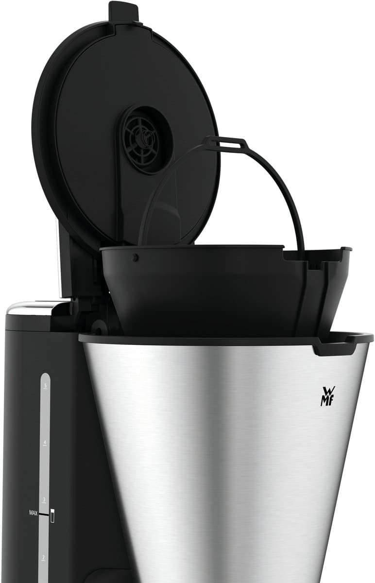 WMF KITCHENminis 0412260011 - Filter-koffiezetapparaat - Thermoskan - Zwart/RVS - Compact - 5 Kopjes thumbnail 6