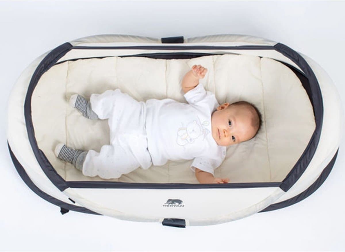 Deryan Infant BabyBox Campingbedje - Baby klamboe - Cream thumbnail 7