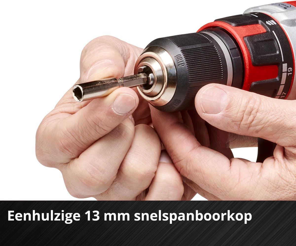 Einhell TP-CD 18/50 Li BL - krachtige accu-boor met Power X-Change thumbnail 4