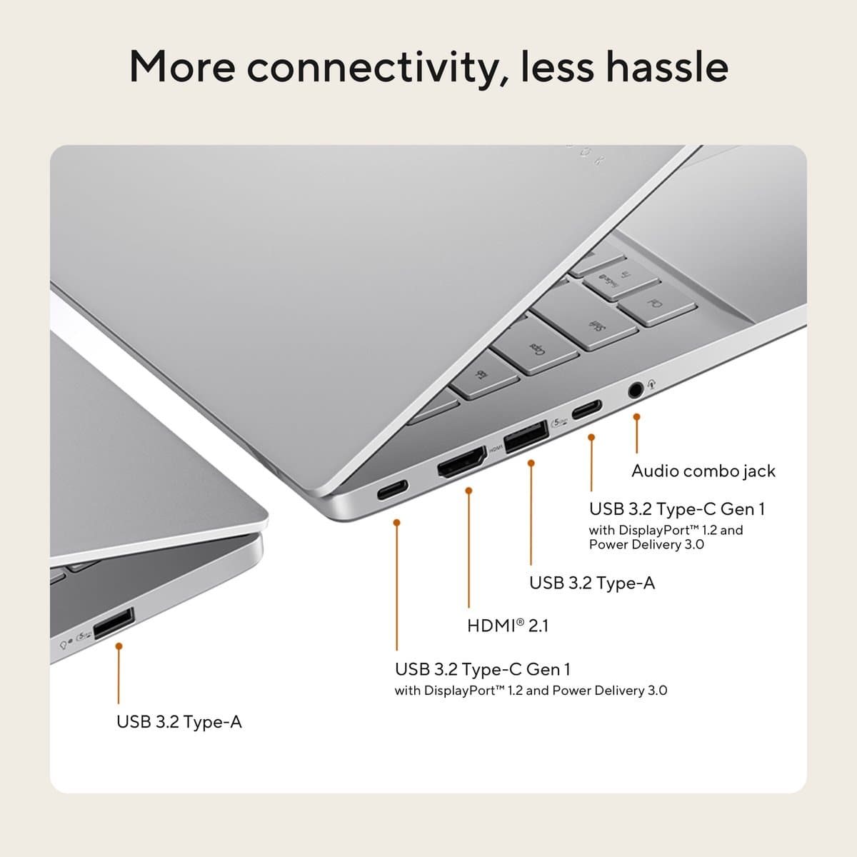 ASUS Vivobook S14 OLED M3407KA‑SF020W – Laptop – 14 inch WUXGA – Ryzen AI 5 330 – 16GB/512GB thumbnail 8
