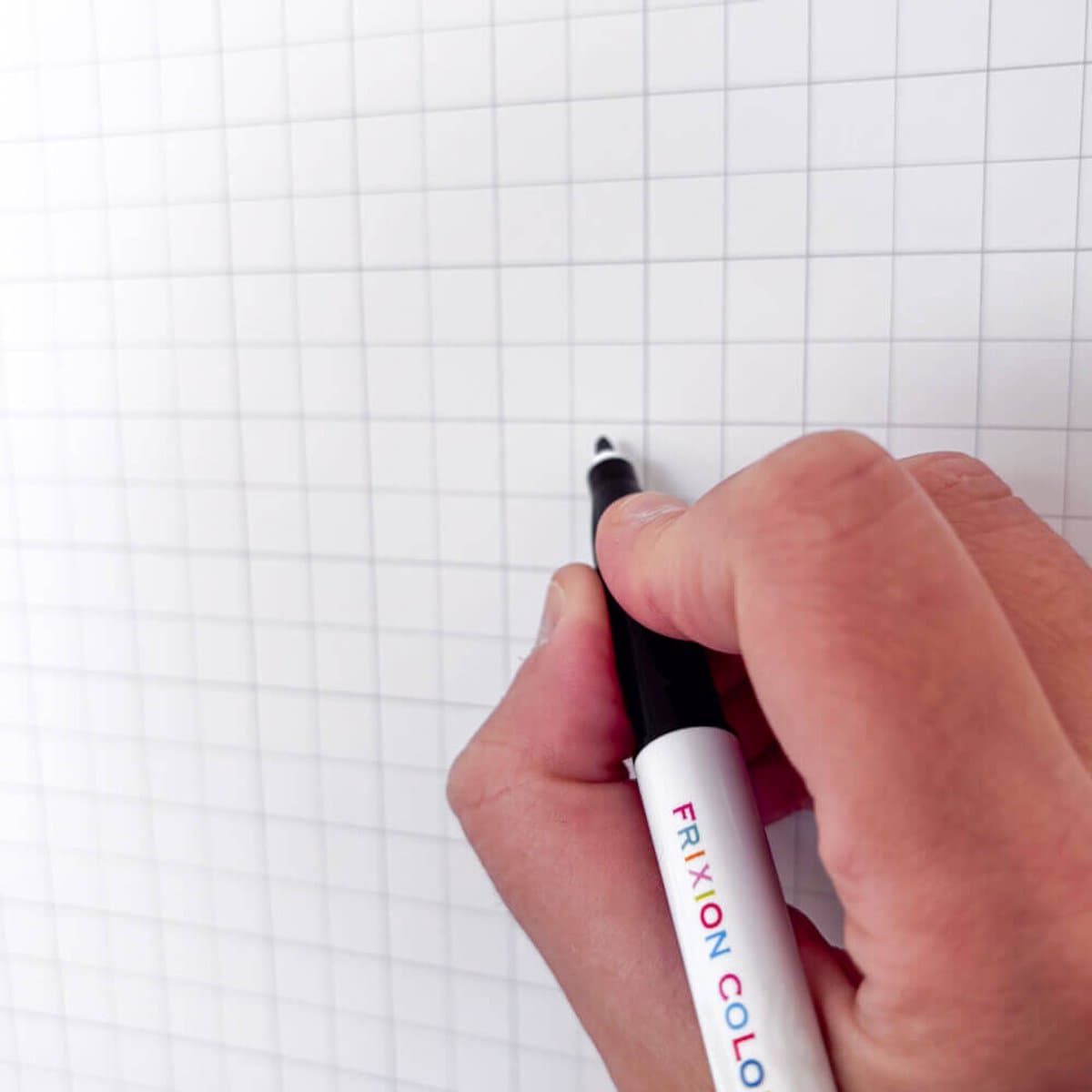 MOYU Uitwisbaar flipoverpapier van steenpapier - Ruitjes & blanco - 65 × 100 cm - 5 vellen thumbnail 5