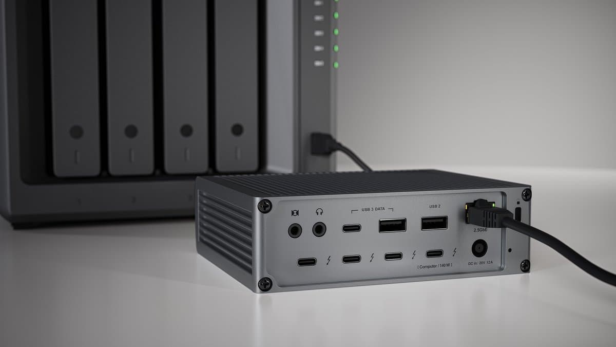 Caldigit TS5 - Thunderbolt Station 5 with 1m Thunderbolt 5 Cable thumbnail 7