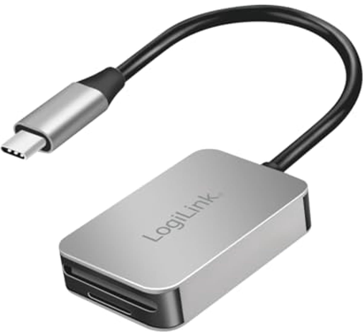 Dubbele USB-C Kaartlezer voor SD/microSD tot 1TB - Snelle Gegevensoverdracht 5 Gbps