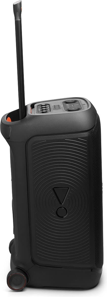 JBL Partybox Stage 320 - Draadloze Bluetooth Party Speaker - Op Wielen - Uitschuifbare Hangreep - LED verlichting - 18 uur - Spatwaterdicht - Zwart thumbnail 5