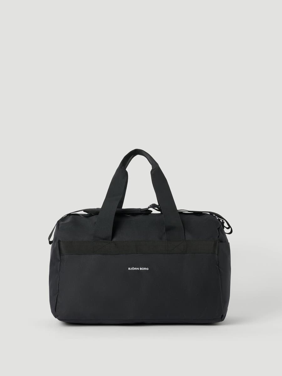 Björn Borg Sporttas Train to Live Zwart - 35 Liter - 100% Gerecycled Polyester