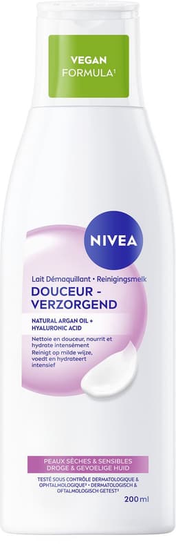 Productfoto van NIVEA Verzorgende reinigingsmelk - Droge en Gevoelige huid