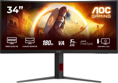 AOC CU34G4 Curved Ultrawide Gaming Monitor