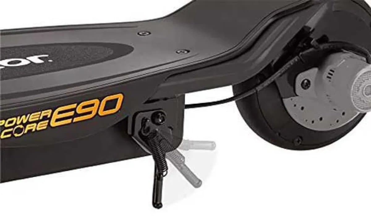 Razor E90 Power Core Black: 80 minuten rijtijd, naafmotor thumbnail 4