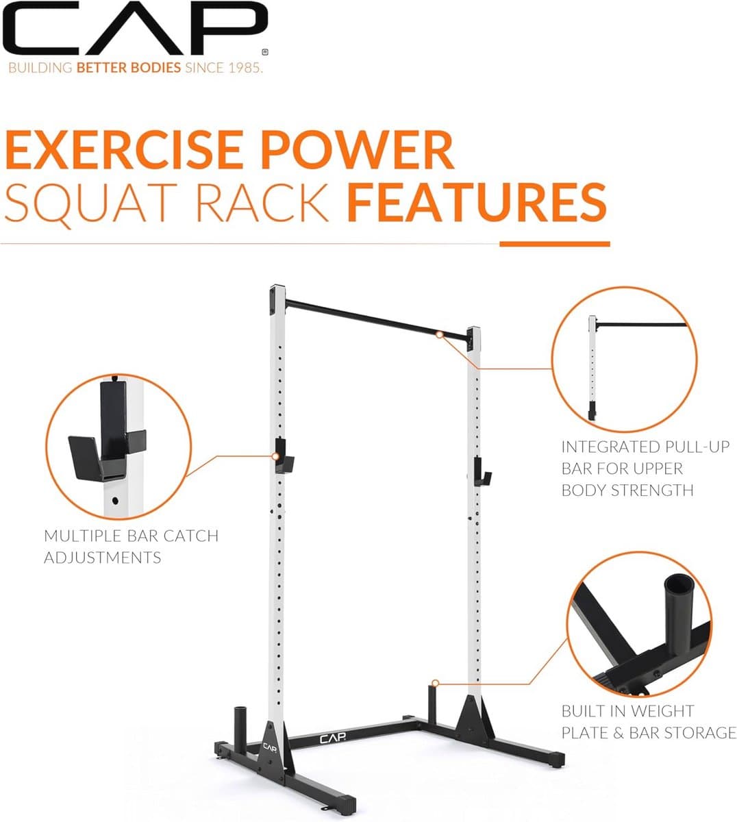 Oefening Stand Power Rack - Ideale Krachttraining Set voor Thuis thumbnail 7