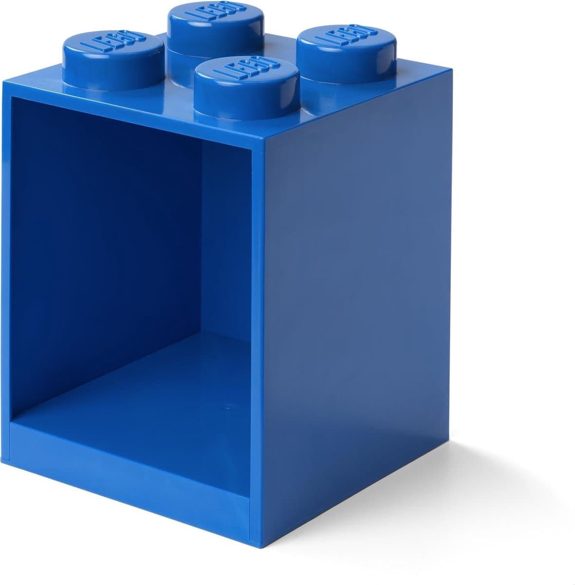 Room Copenhagen LEGO Brick Shelf 4 noppen - Blauw wandrek thumbnail 6