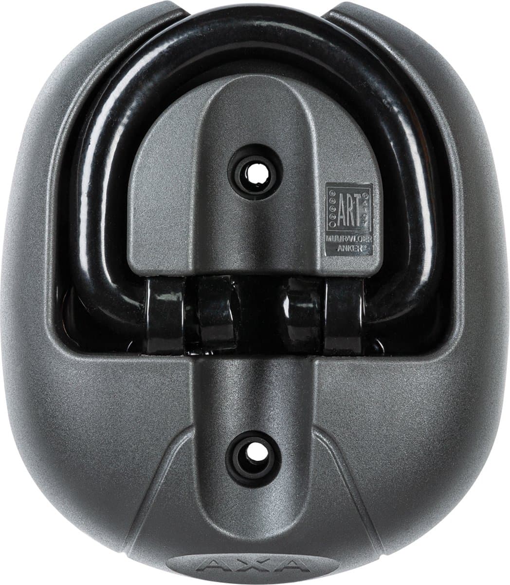 AXA Muur‑ en Vloeranker – ART 4 Anker – 14 mm Gehard Stalen Beugel – Voor Fiets, E‑bike, Bakfiets, Scooter en Brommer – Zwart thumbnail 7