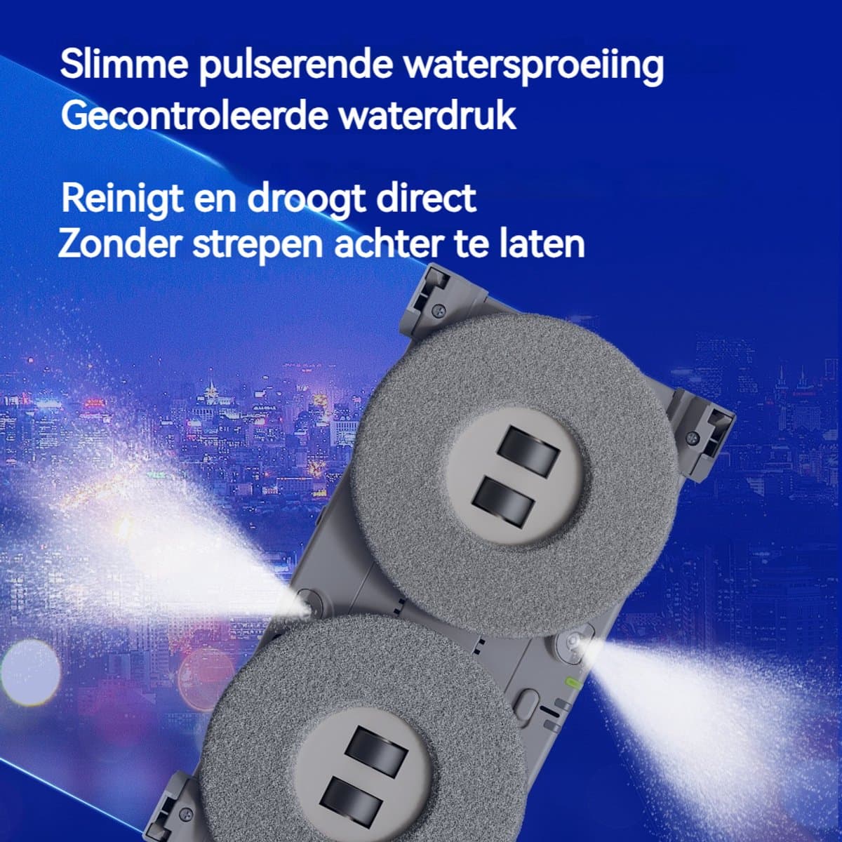 LIECTROUX G8 Raamrobot – Snelle Reiniging, Dubbele Waterspray, Bionische Wisser, AI Navigatie en Randdetectie thumbnail 5