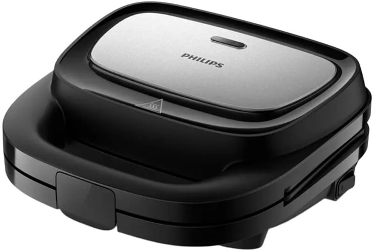 Philips 5000 Sandwichmaker - 3 platen, 750W, antiaanbaklaag thumbnail 8