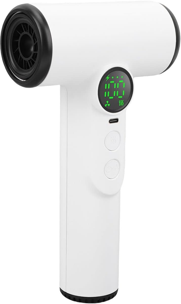 Thijox - Professionele Draadloze Haardroger - 3 Snelheden, 3 Temperaturen, USB Oplaadbare, Lichtgewicht en Compact voor Dames, Perfect voor Strand, Ka