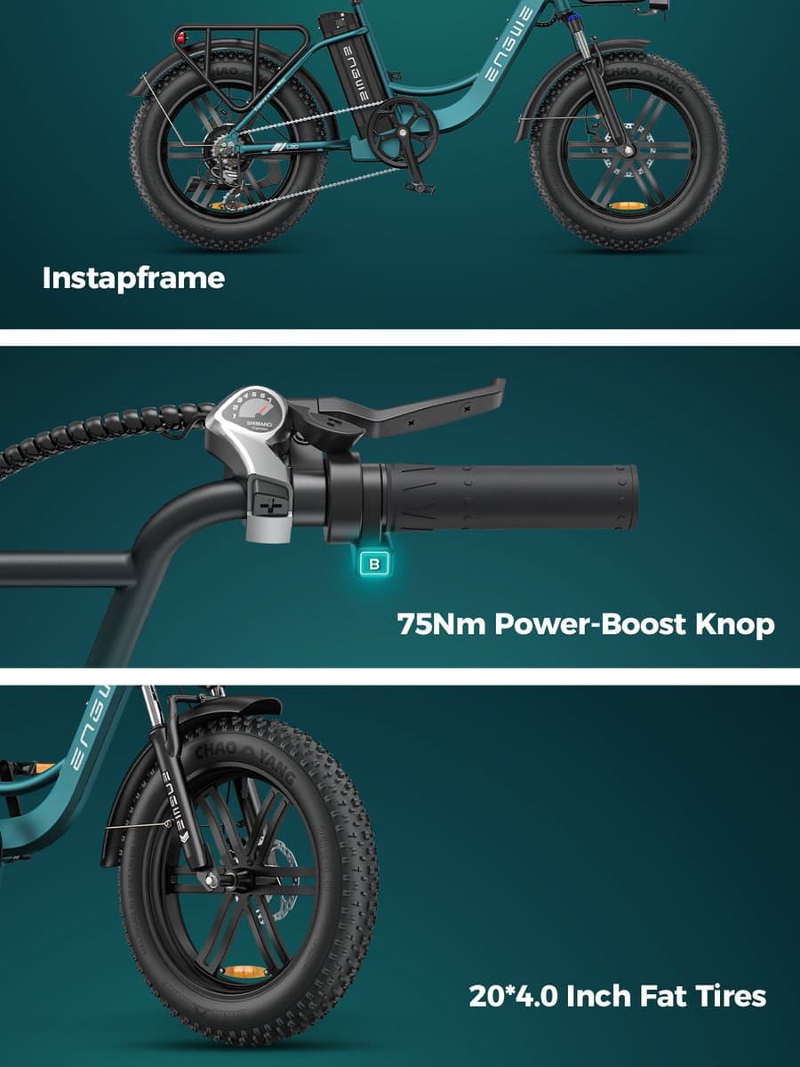 ENGWE L20 Boost met 624Wh-accu en lage instap thumbnail 7
