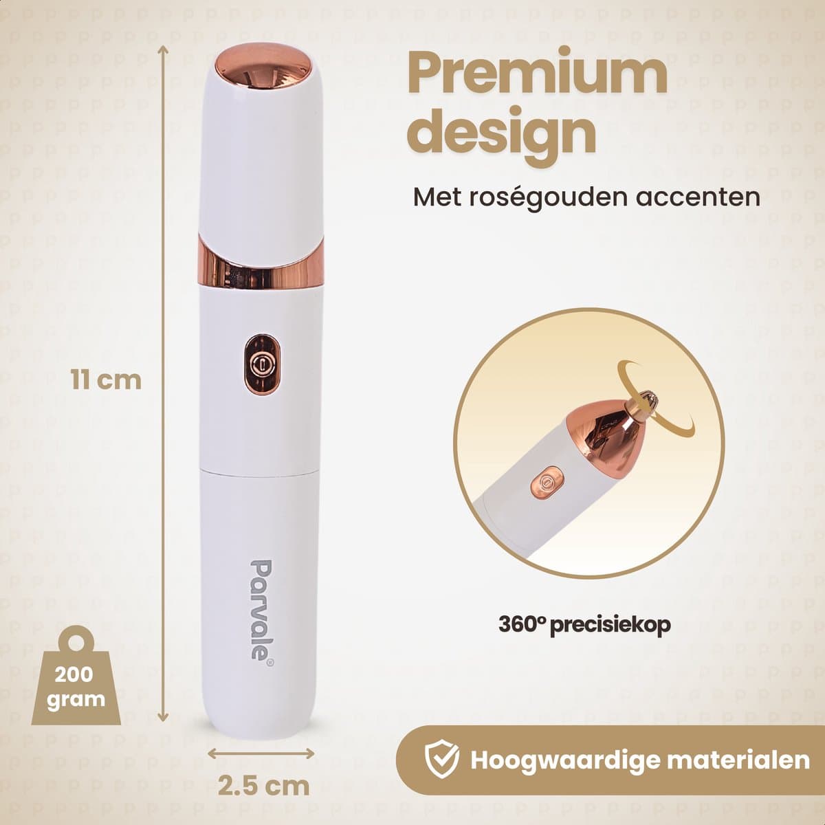 Parvale® 3 in 1 Epilator SilkPro - Epileerapparaat Dames - Epilator - Gezichtsepilator Vrouw - Gezichtsontharing Dames - Epilator Gezicht - Epilator Dames - Gezichtsepilator dames thumbnail 6