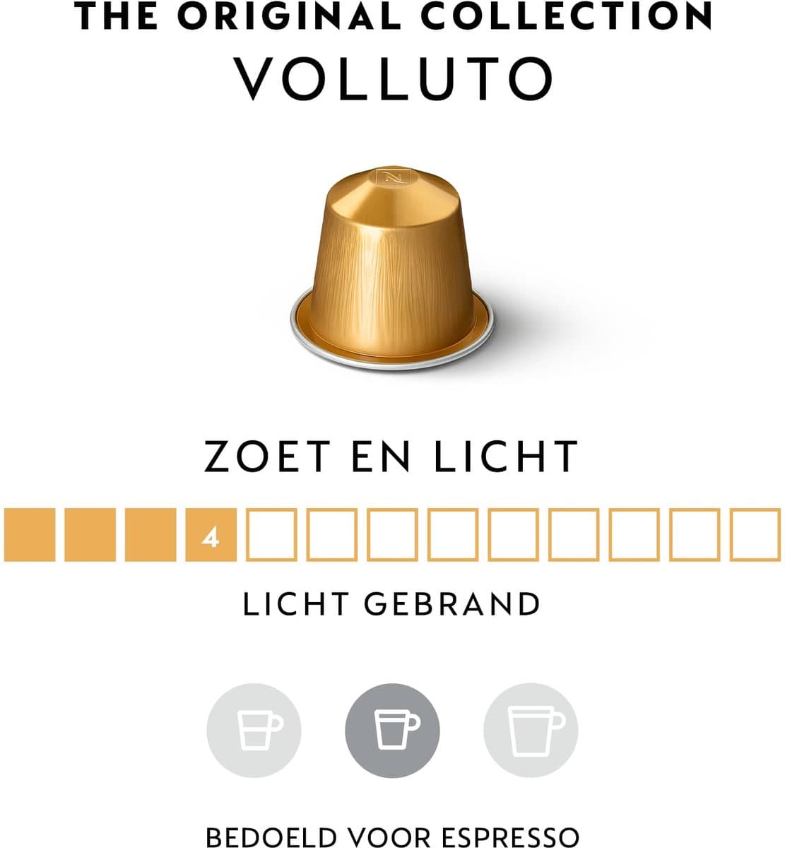 Nespresso - Original - Volluto - Koffiecups - 50 capsules thumbnail 2