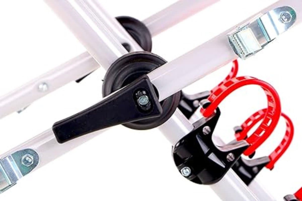 RWB® Fietsendrager Electrische Fietsen - Fietsendrager Op Trekhaak - Fietsendrager E Bike - Grijs - 53cm x 11cm x 74cm thumbnail 2
