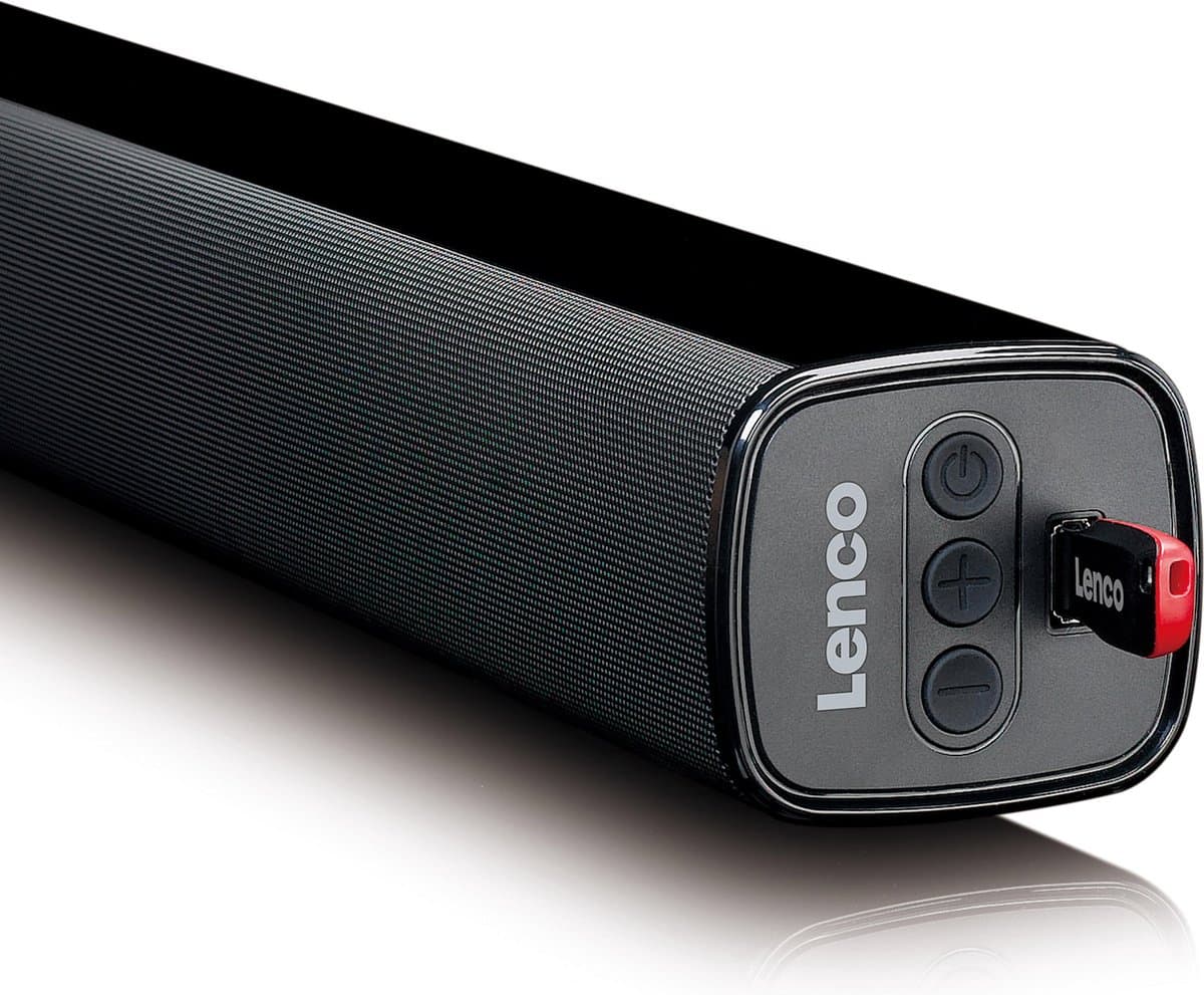 Lenco SB-080BK - Soundbar voor TV - Bluetooth - HDMI - AUX - Zwart thumbnail 4