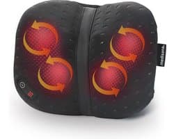 Productfoto van Shiatsu Massagekussen met Warmtefunctie voor Ergonomische Rugmassage