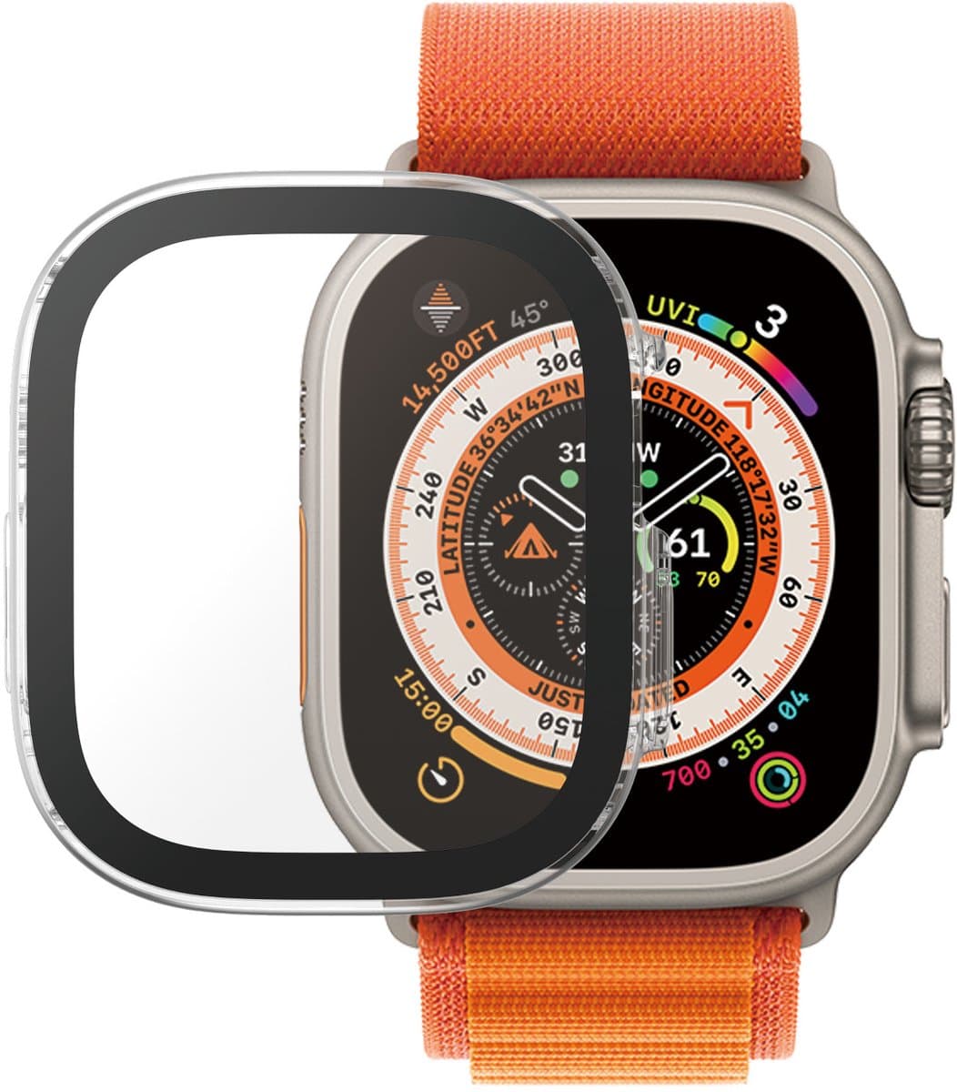 Panzerglass Fullbody Apple Watch - Ultra 49 mm - Transparant thumbnail 2