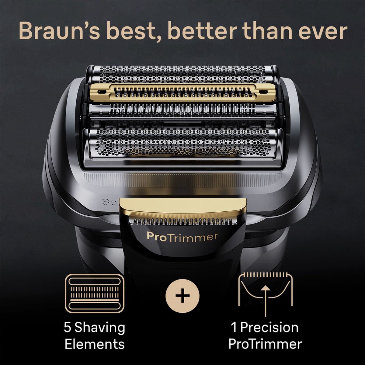 Braun Elektrisch Scheerapparaat Series 9 Pro+ E Wet & Dry 9515s Grafiet - thumbnail 4