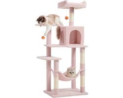 Productfoto van ACAZA krabpaal 143 cm met vijf niveaus