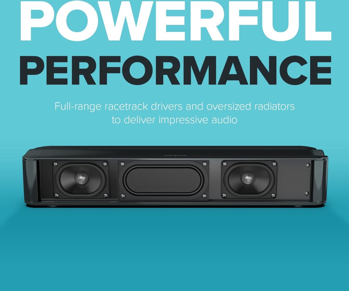 Creative Stage SE Soundbar - Bluetooth 5.3, 60W voor monitors thumbnail 8