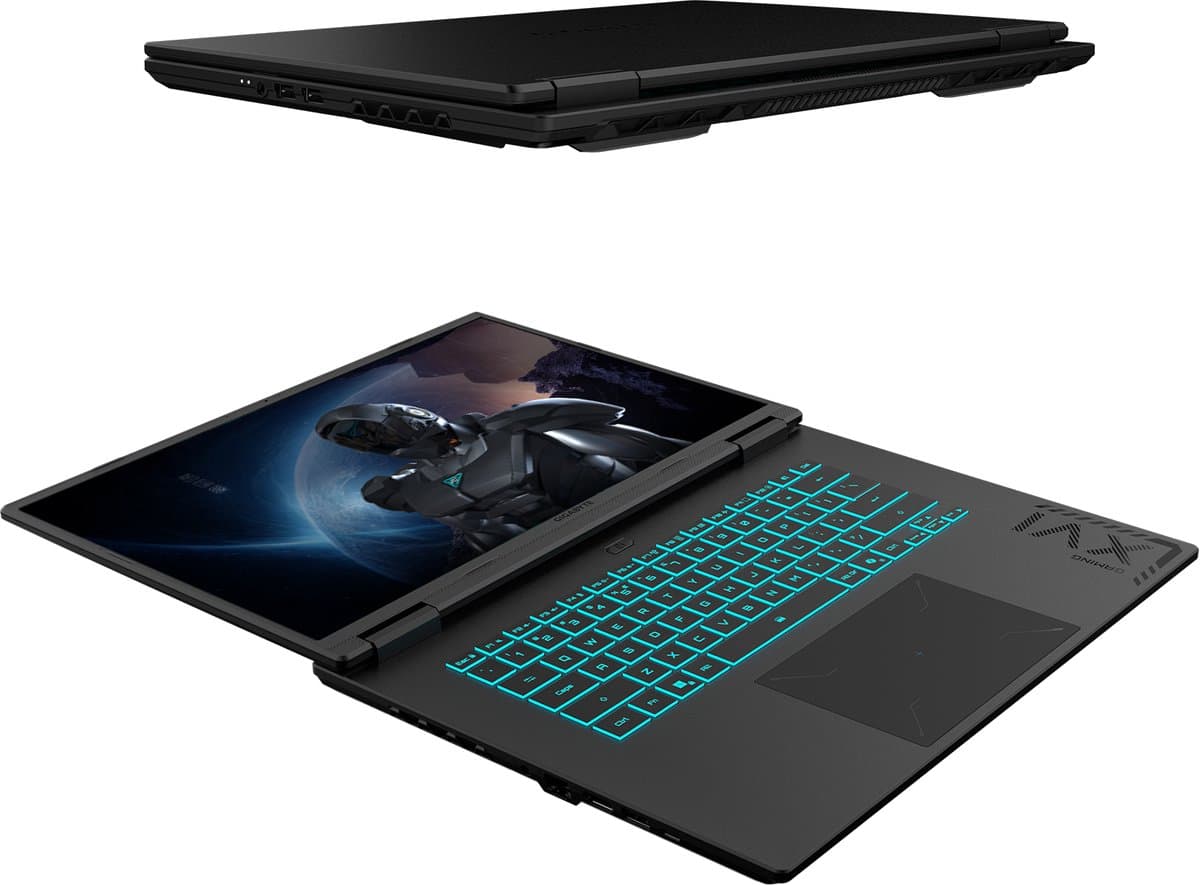 GIGABYTE GAMING A16 3WHK3EE894SH - Gaming Laptop - 16 inch - RTX 5070 - Ryzen 7 - 16GB/1TB thumbnail 2