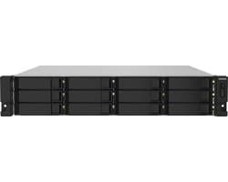 NAS Network Storage Qnap TS-1232PXU-RP-4G Black