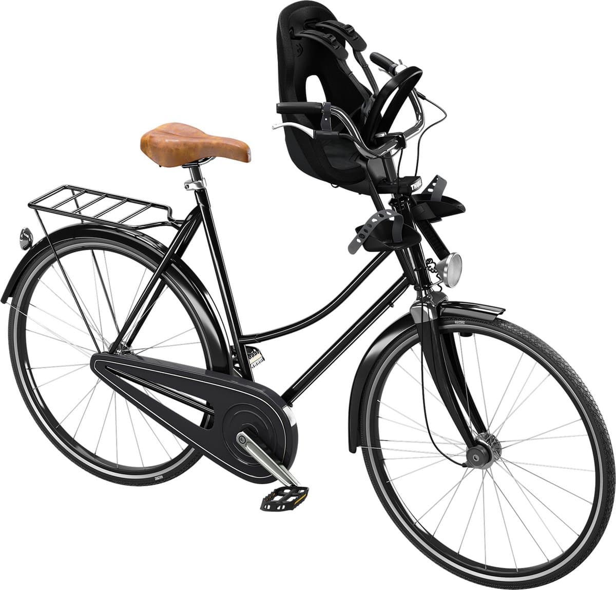 Thule Yepp Nexxt 2 mini - fietsstoeltje - voorzitje - Mid Black thumbnail 2
