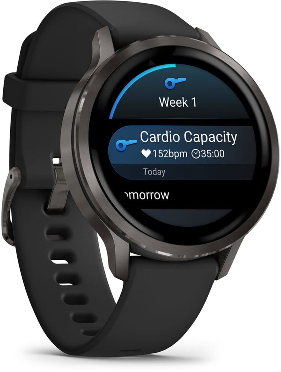 Garmin Venu 4 - Multisport smartwach - 41 mm - AMOLED - Slate Grijs/Zwart thumbnail 6
