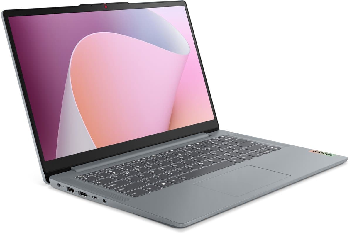 Lenovo IdeaPad Slim 3 14AMN8 AMD Ryzen™ 5 7520U Laptop 35,6 cm (14") Full HD 16 GB LPDDR5-SDRAM 512 GB SSD Wi-Fi 6 (802.11ax) Windows 11 Home Engels Grijs thumbnail 2