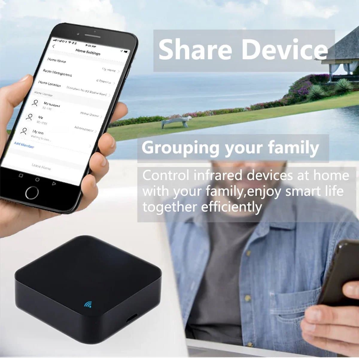 Tuya Smart - IR Afstandsbediening - Stemgestuurd Alexa - Universeel Vervanging - Smart Home - Voor Slimme Gebruikers - Model SmartLife thumbnail 2