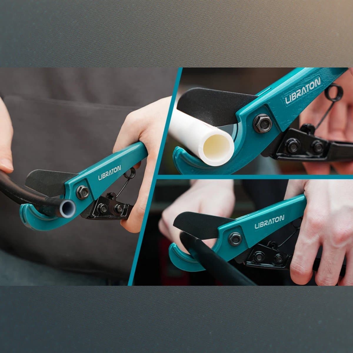Buizensnijder – 31 mm PVC/PEX/PPR Pijpsnijder – Professioneel Snijgereedschap met Veiligheidsslot – Voor Kunststof Buizen thumbnail 7