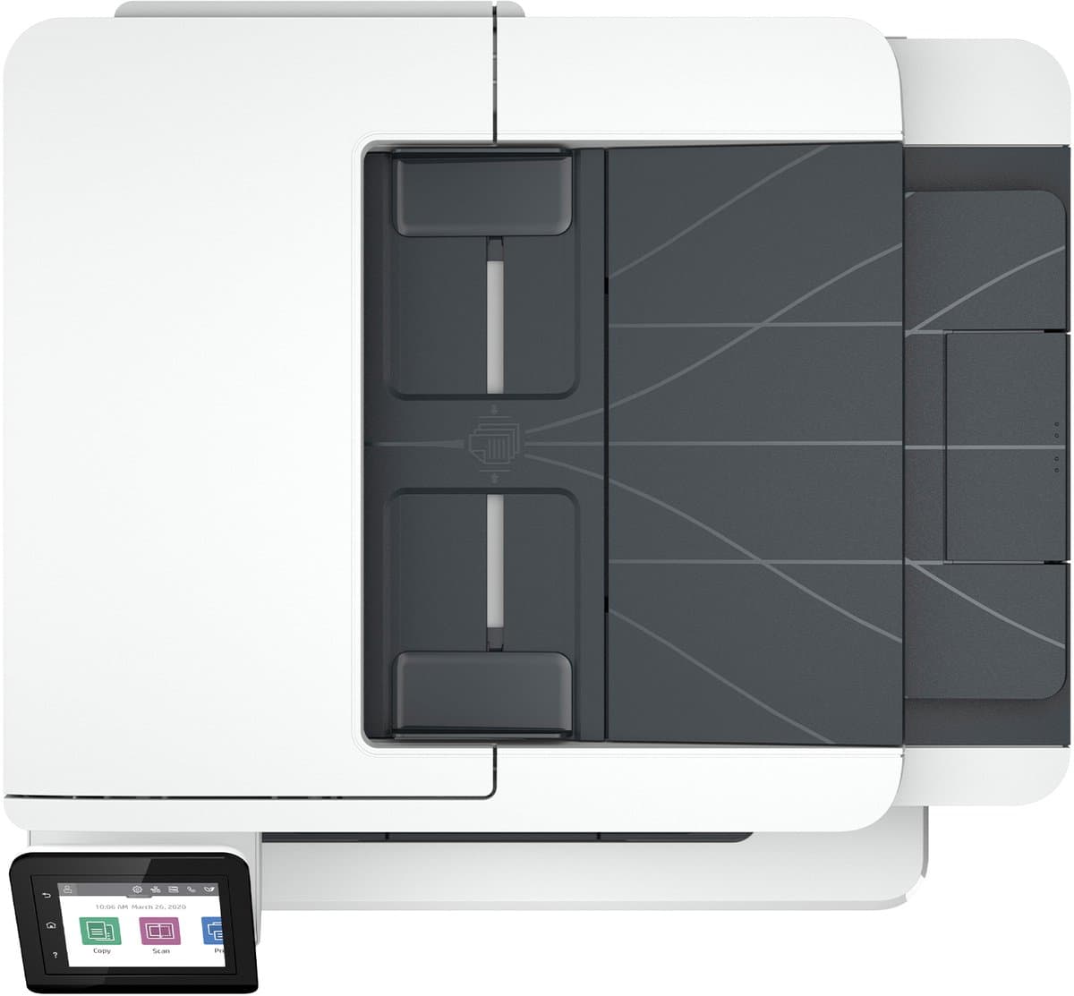 HP LaserJet Pro MFP 4102fdn - All-in-One Laserprinter - Wit thumbnail 4