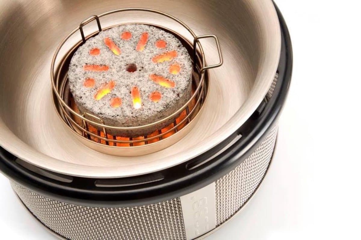 Cobb Pro Houtskool Barbecue - Grilloppervlak Ø 32 cm - Smoker Barbecue - Premier Zilver metaal thumbnail 6