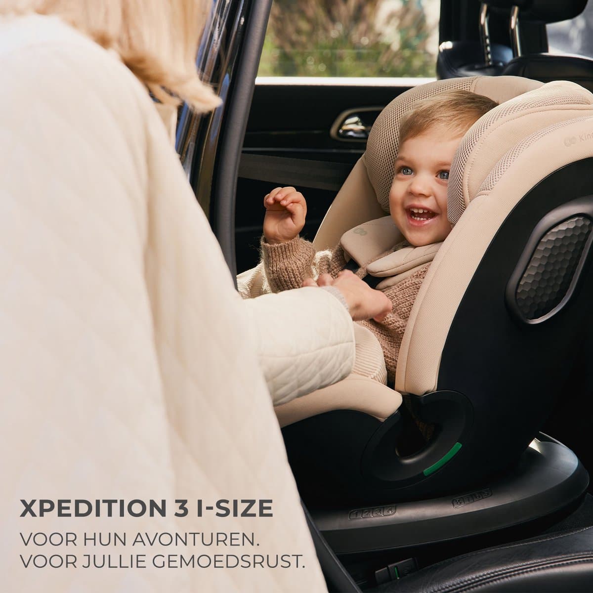 Kinderkraft XPEDITION 3 i-Size Autostoel – 40-150 cm – Met Isofix – Groep 0/1/2 – Groen thumbnail 8