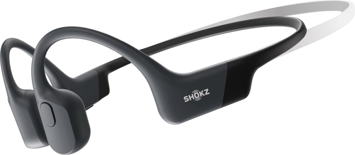 Shokz OpenRun Mini USB-C Open-ear Sporthoofdtelefoon – Bone Conduction – Draadloos – IP67 – Zwart