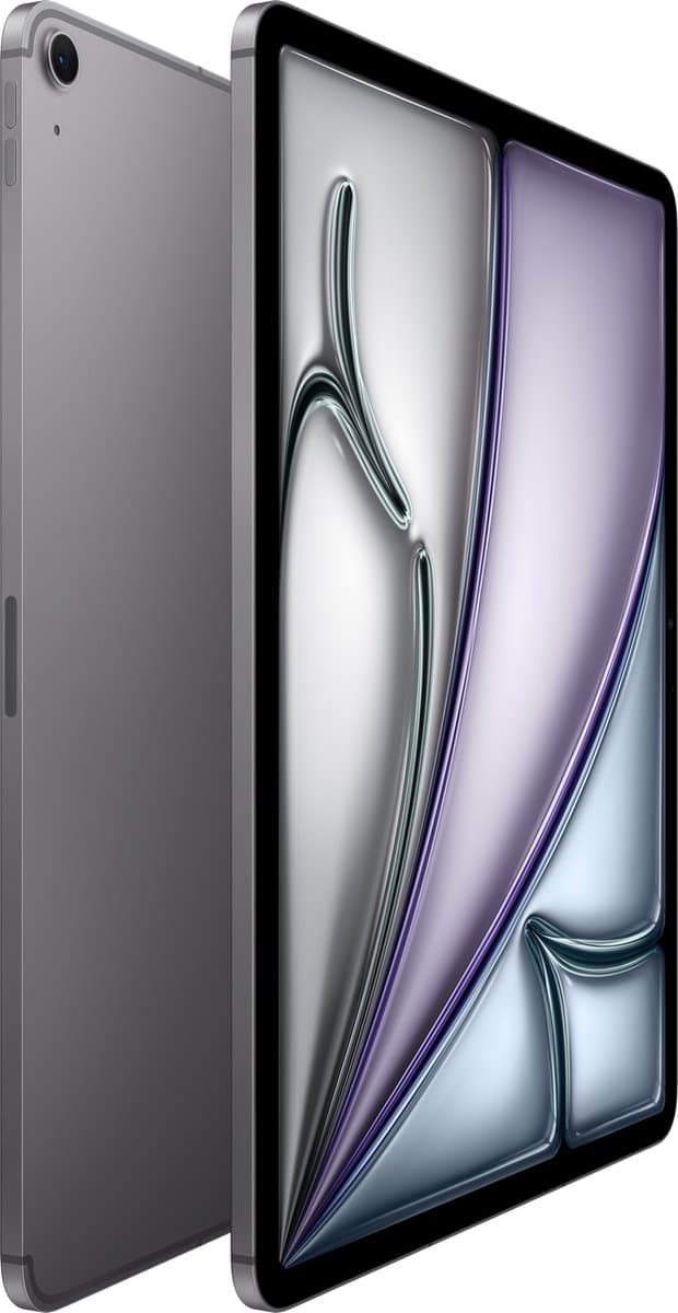 Apple iPad Air (2024) - 13 inch - WiFi + Cellular - 1TB - Grijs - 6e generatie thumbnail 5