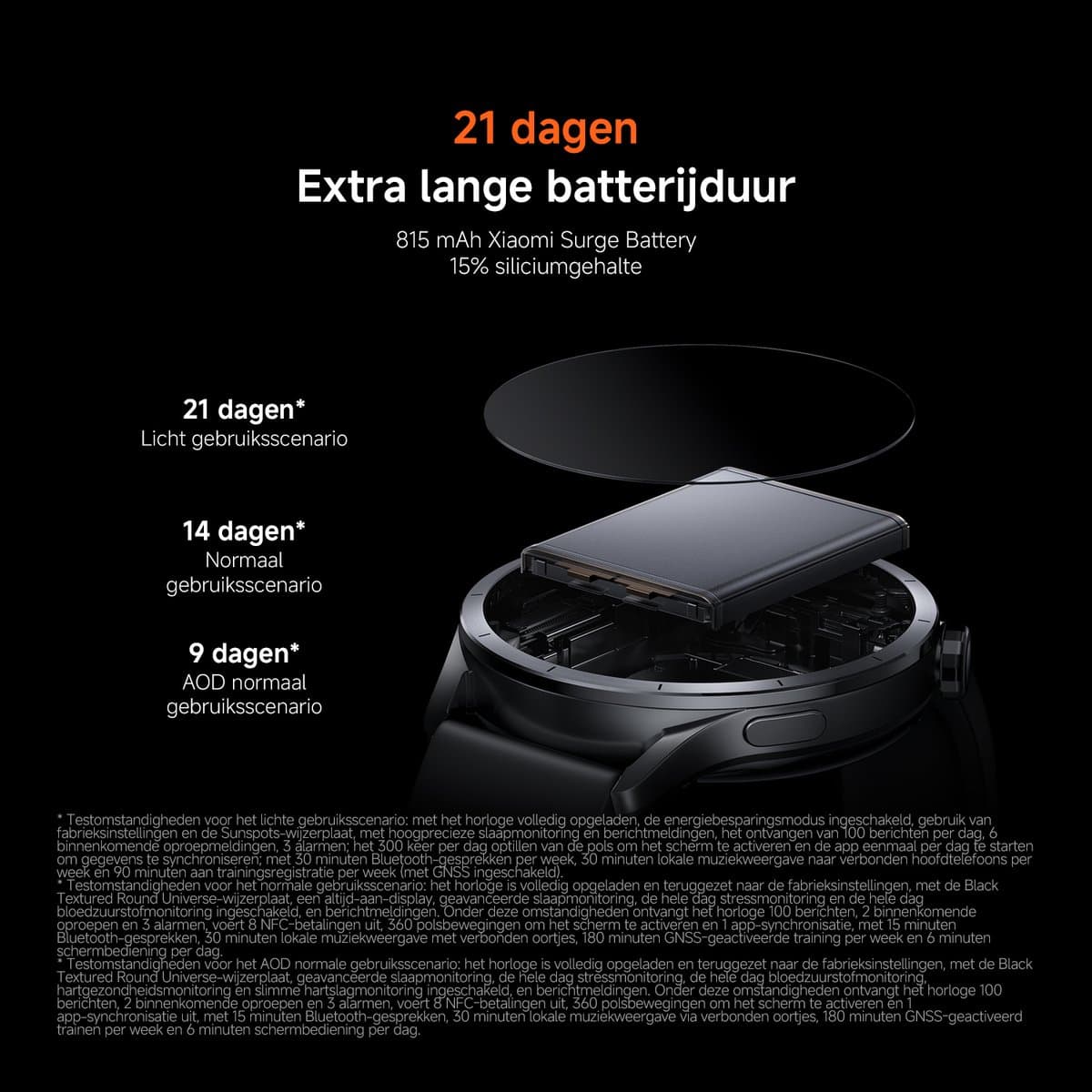 Xiaomi Watch S5 46mm Smartwatch – 1.48 Inch AMOLED – 150 Sportmodi – Dual-band GPS – Junglegroen thumbnail 5