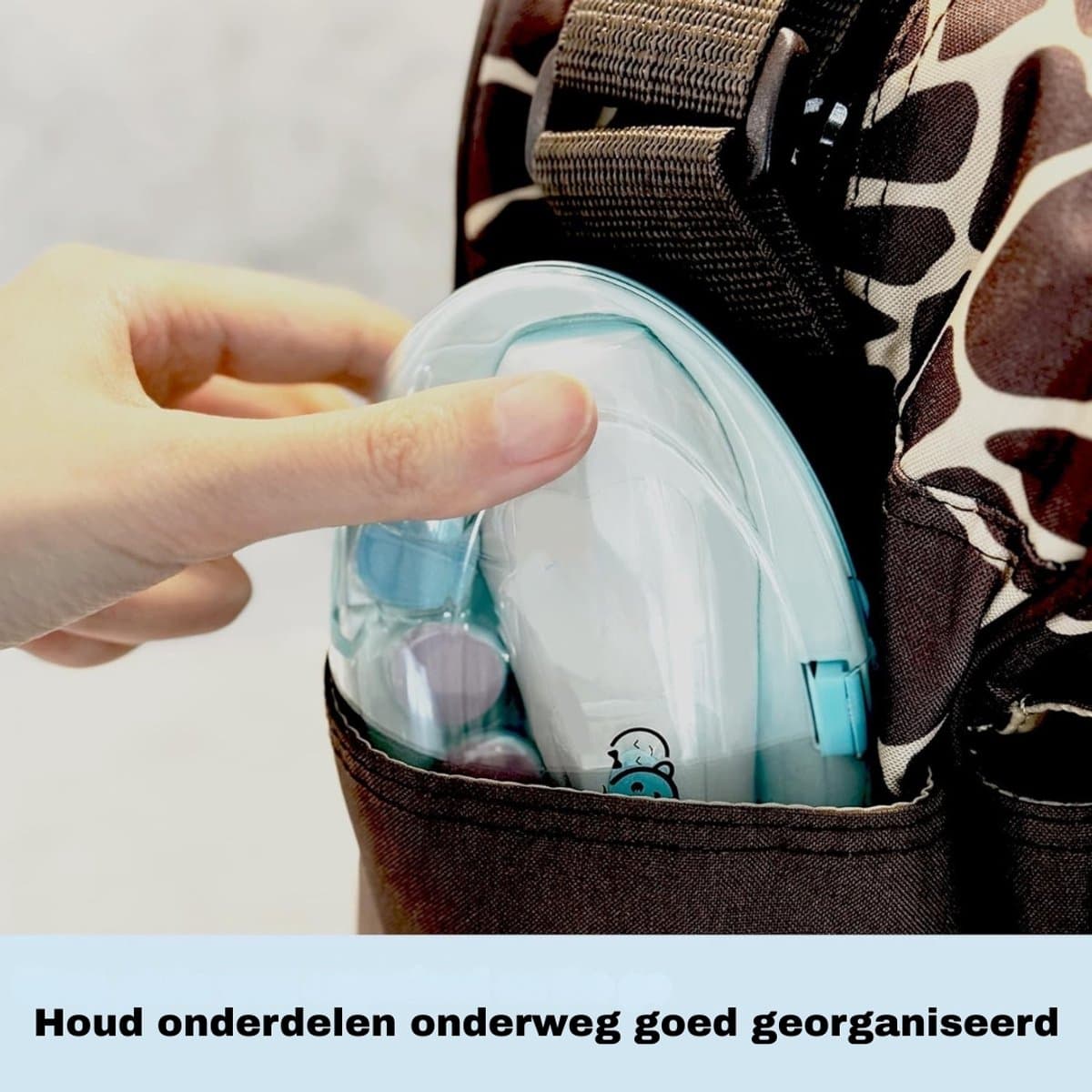 Elektrische nagelknipper voor baby's - 6-in-1 nagelset - met LED-lampje - veilig voor pasgeborenen baby's thumbnail 2