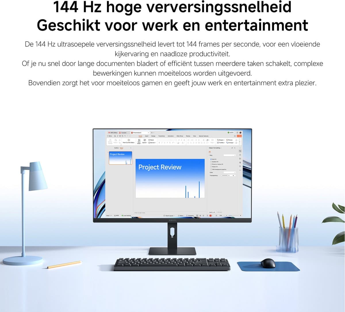 Xiaomi A27i 2026 Monitor – 27 Inch – FHD IPS 144Hz FreeSync HDR10 thumbnail 2