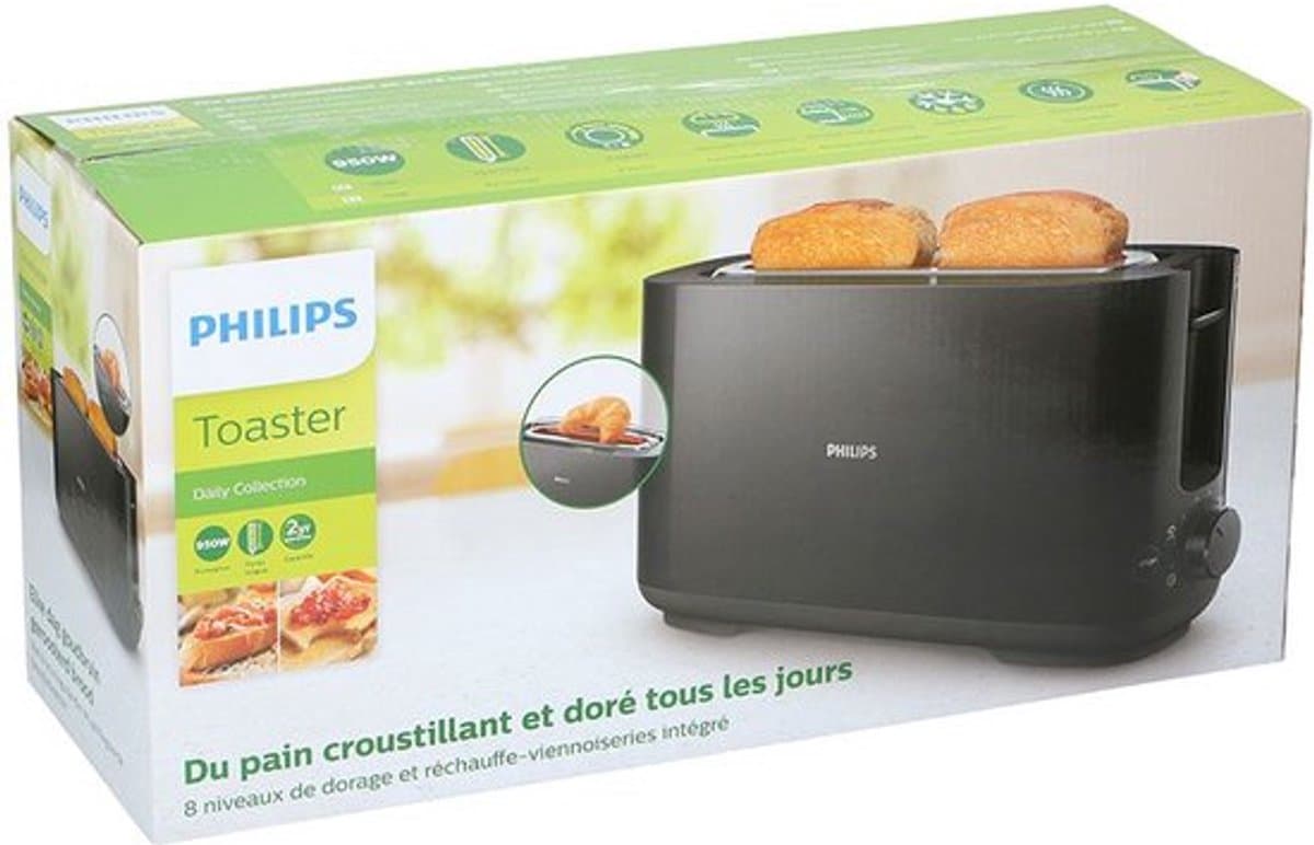 Philips HD2590/90 Broodrooster - 8 standen & lange sleuf thumbnail 7