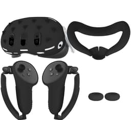 Productfoto van Meta Quest 3-accessoires, controllergreepafdekking, gezichtsafdekking