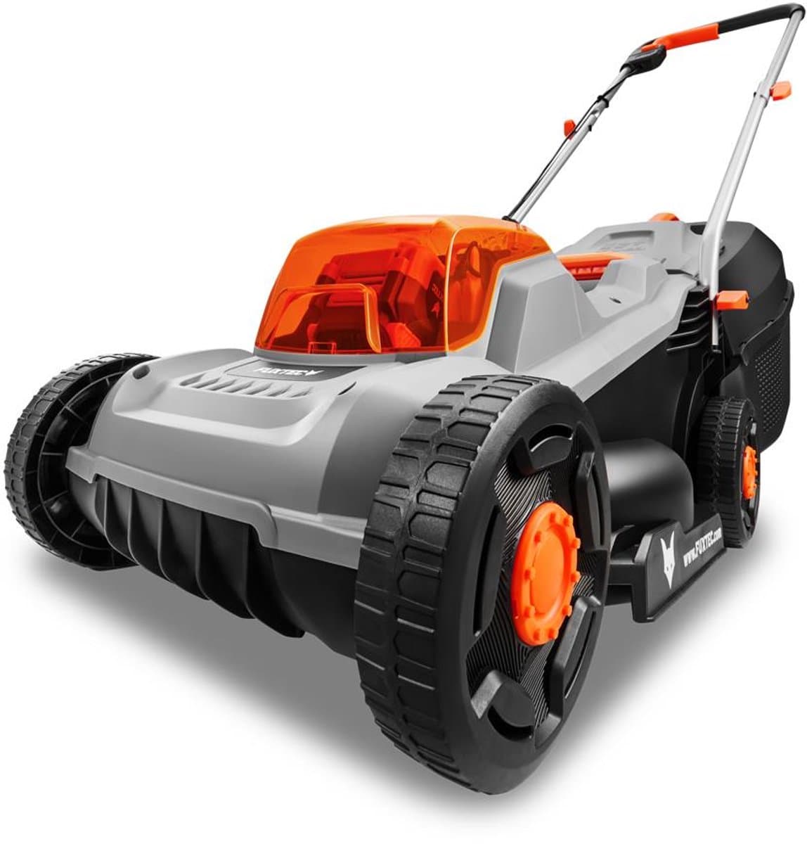 FUXTEC accu grasmaaier 20V FX-E1RM20ECO-SET maaibreedte 30 cm, 30L grasopvangbak, maaihoogte 30-70 mm thumbnail 4