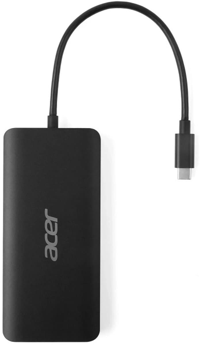 Acer 12-in-1 – Docking Station – Laptop – USB-C – 4K HDMI – Plug & Play - Zwart thumbnail 3