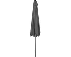 Springos Parasol | Parasols | Kantelbaar | Met ventilatie | Antraciet | Ø 300 cm thumbnail 6